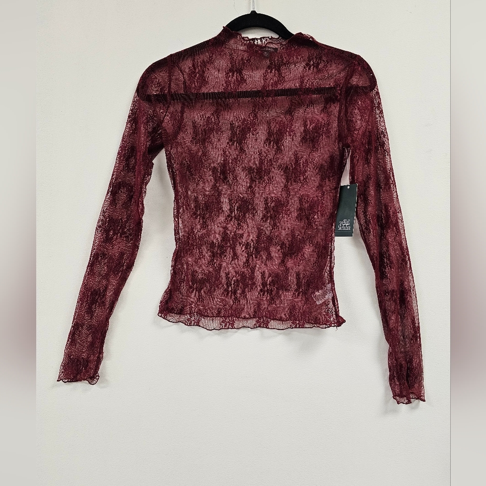 Women's Long Sleeve Lace Top